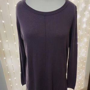 EUC Ann Taylor LOFT Pullover Sweater in Soft Plum Purple
